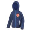 Core junior TX performance hooded softshell jacket Thumbnail